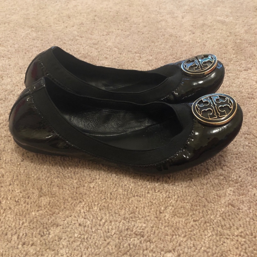 Tory Burch Caroline Elastic Ballet Flat Size 6.5